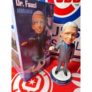 Dr Fauci Flatten the Curve Bobblehead Limited Edition COVID 19 Royal Bobbles